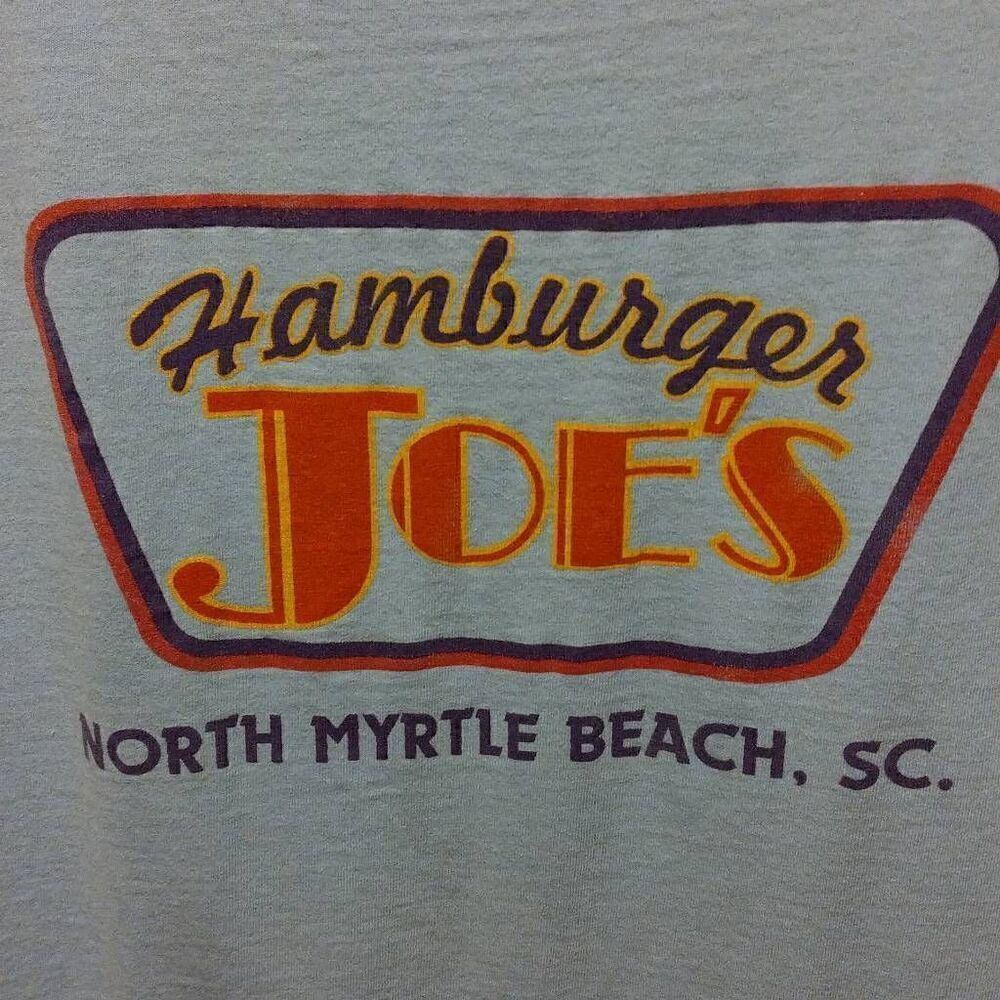 Hamburger Joes T-shirt, Large, Cool Logo Graphics
